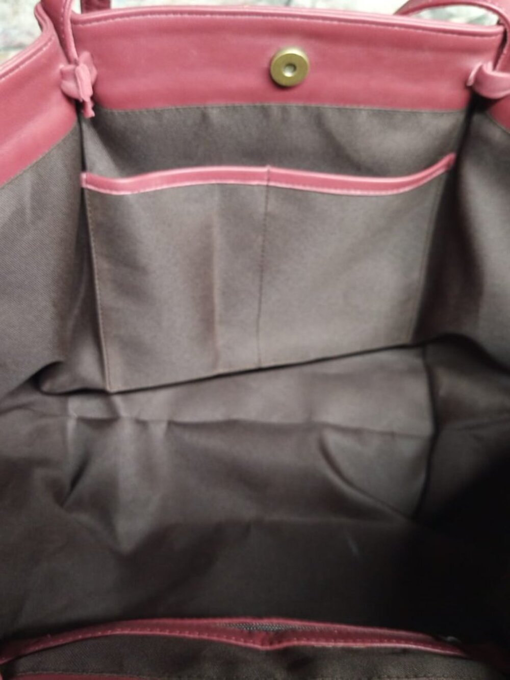 Handmade Cowhide Leather Tote Bag | Large Western Handbag Shoulder Bag Purse - Picture 5 of 6